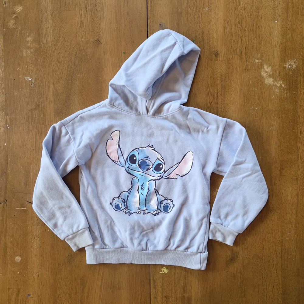 Disney Light Blue Hoodie with Character Print